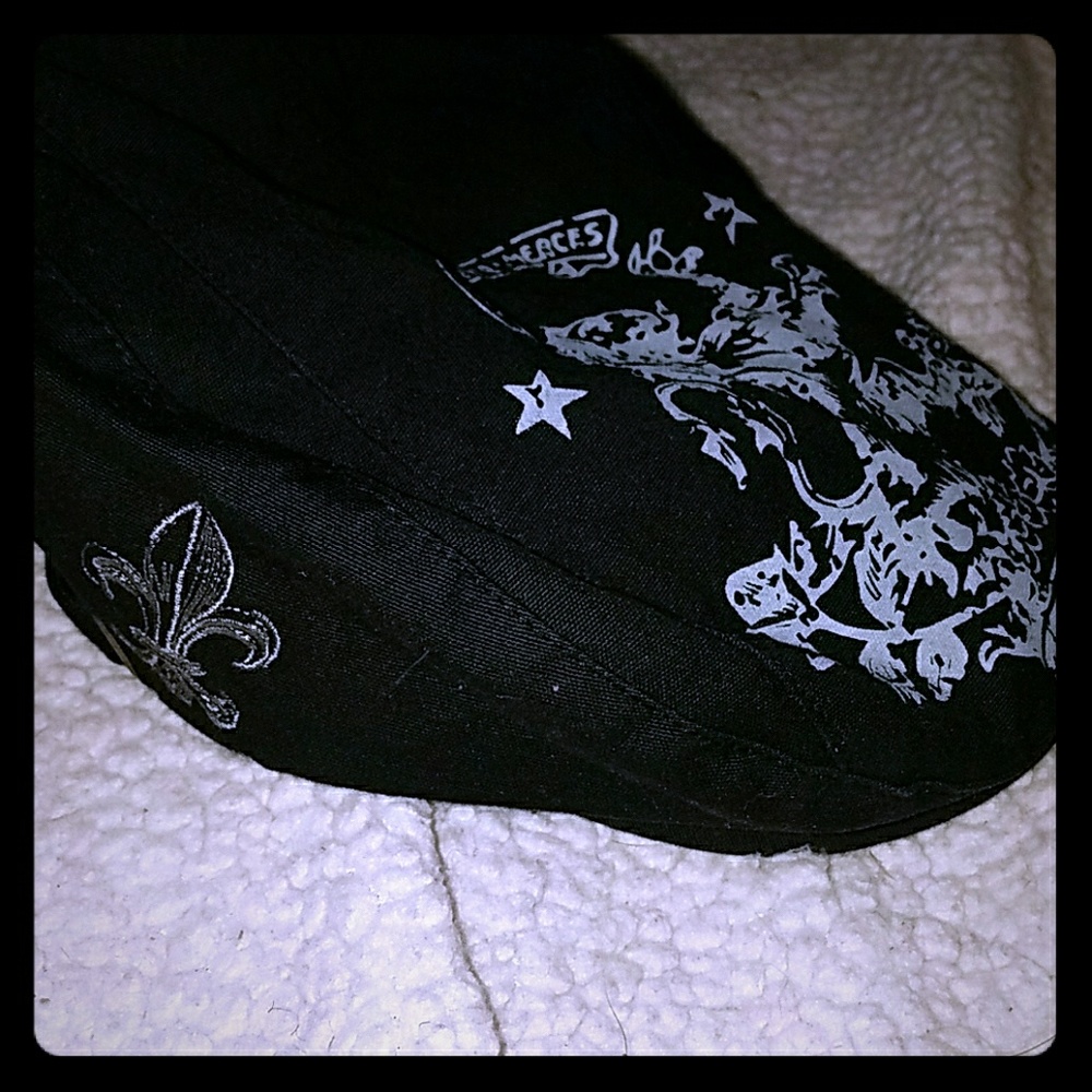 French themed paperboy cap