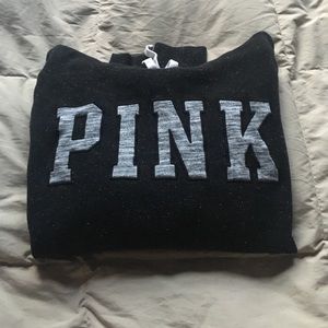 pink sweatshirt