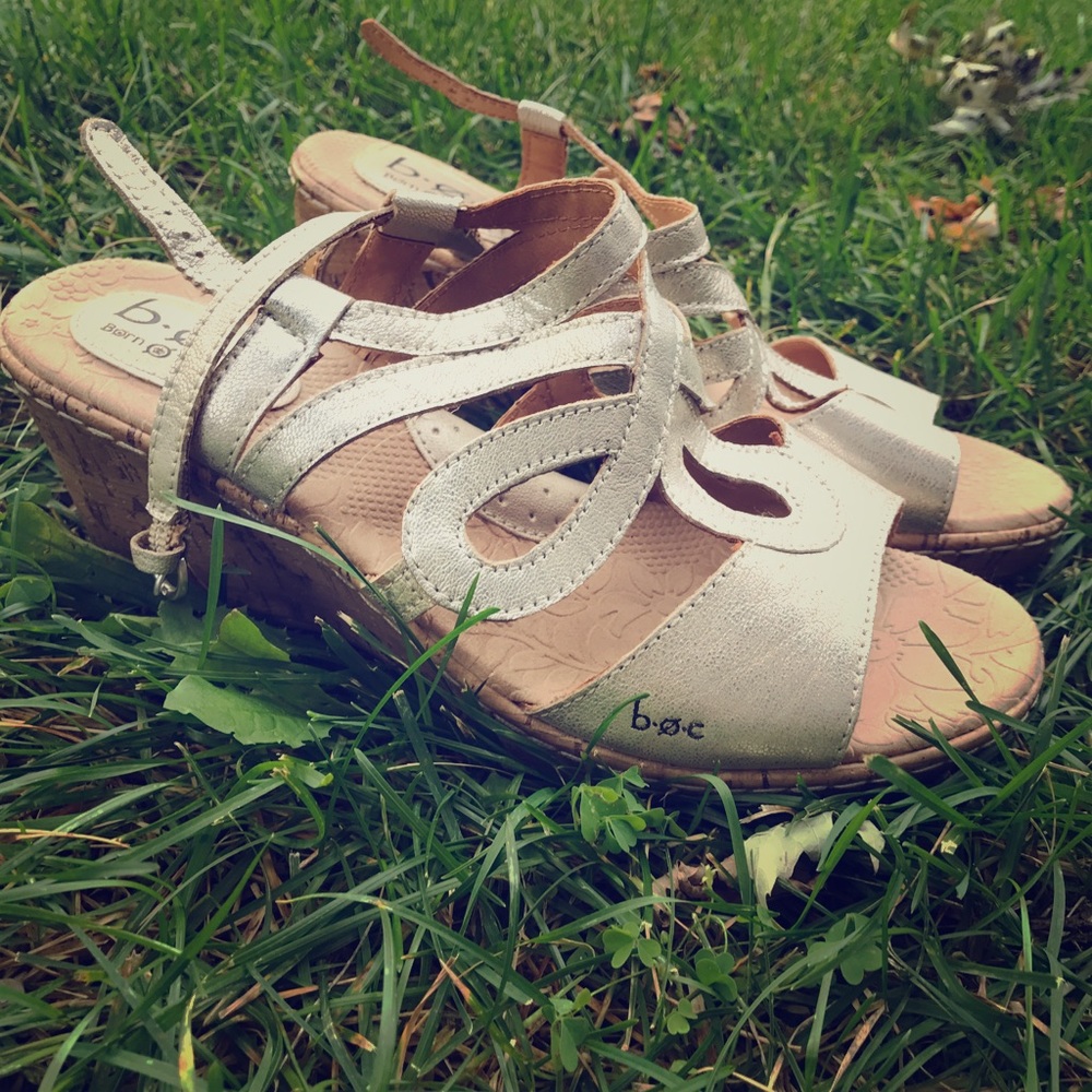 Born boc born concept wedge cork sandals