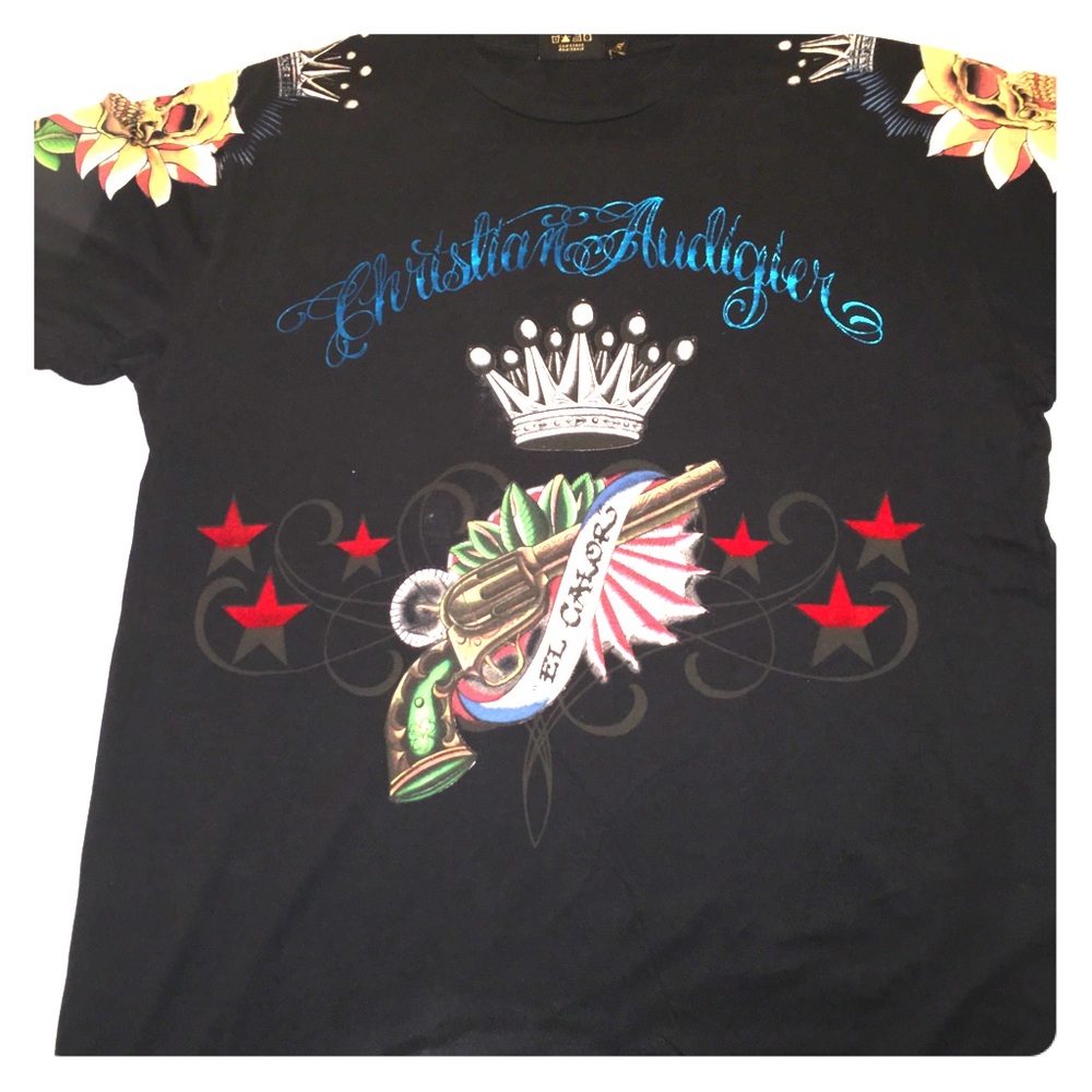 Christian Audigier T Shirt - 100% Authentic!