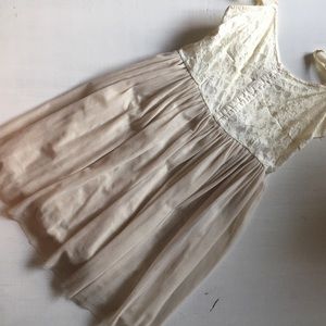 American Eagle Blush Lace Dress