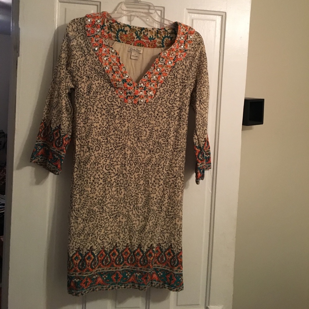 Lucky brand printed shift dress