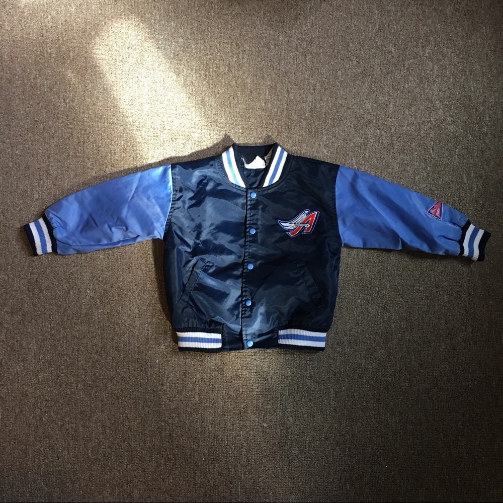 MLB Vintage Anaheim Angels Boy's Youth Jacket