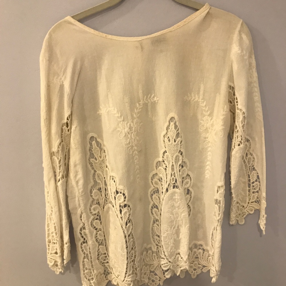 Sank skirt white lace top US SIZE 2 UK size 10