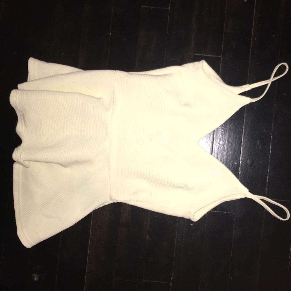 Pale yellow tank top