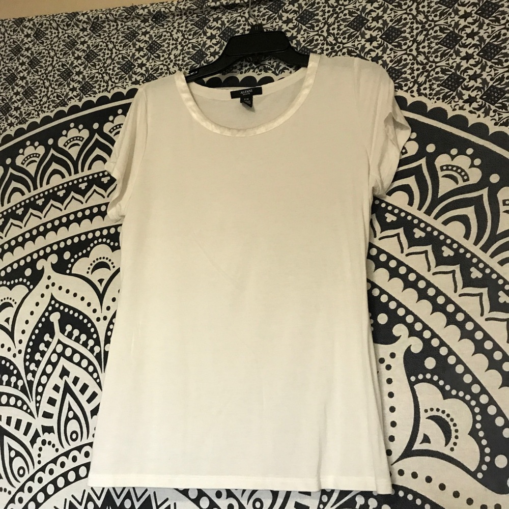 Alfani Petite White Blouse