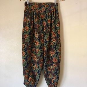 🌻vintage floral bag pants🌻