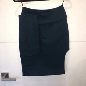 Finders Keepers Dark Teal Blue Skirt