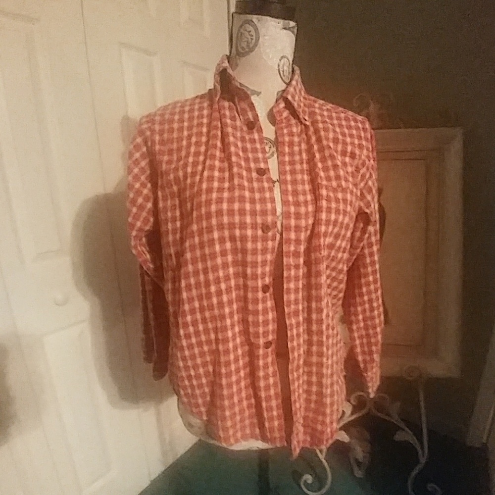 L.L. Bean flannel -kids size 10/12