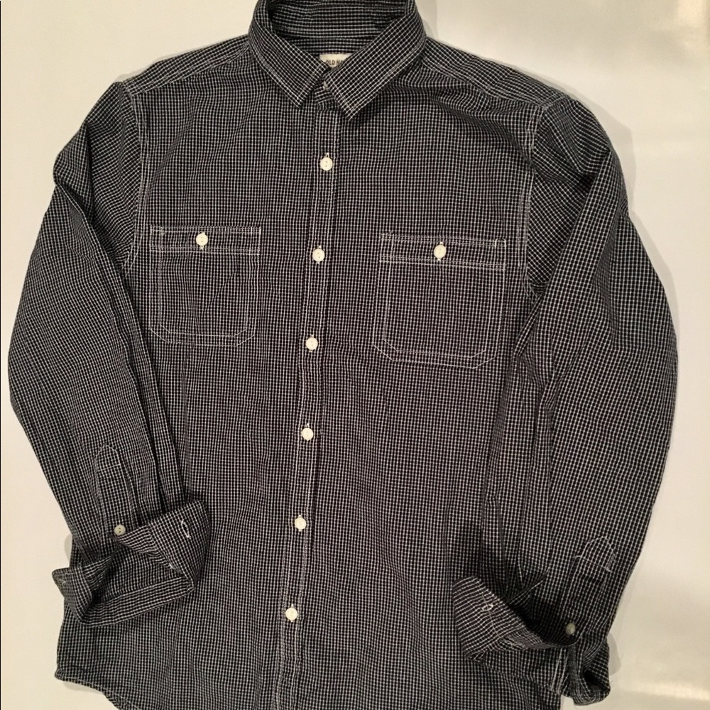 Old Navy Checkered Button Up