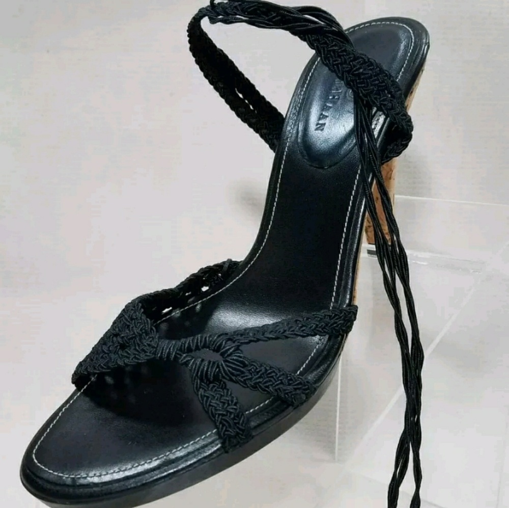 Cole Haan Black Dress Sandals 7.5M