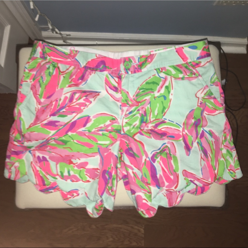 Lilly Pulitzer Buttercup Shorts Perfect Condition