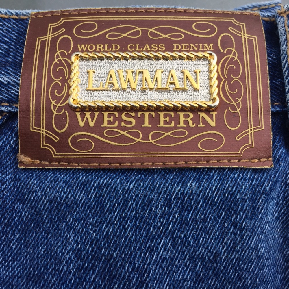 Lawman Jeans Western sz 7/8 relaxed fit .