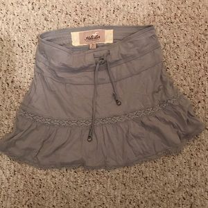 Gray Hollister skirt