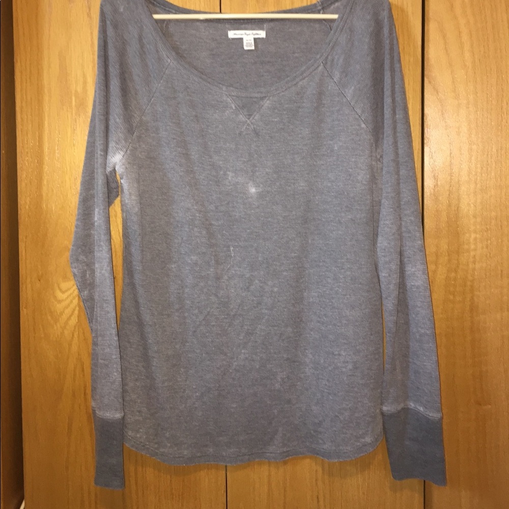 🍉Grey long sleeve