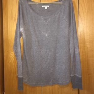 🍉Grey long sleeve