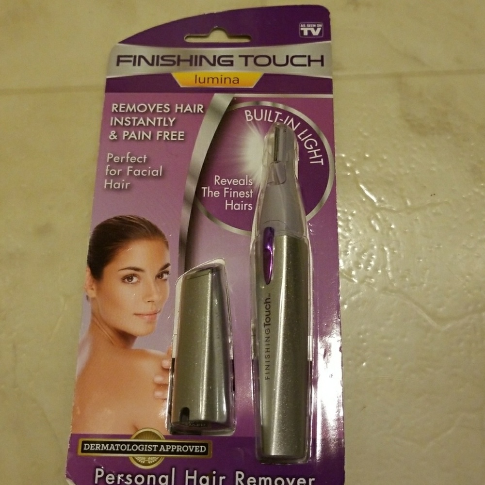 finishing touch Lumina personal hair remover
