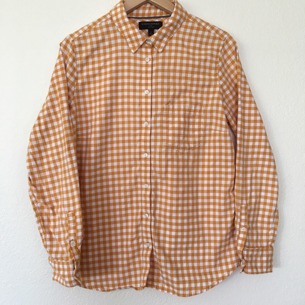 Men's Large BANANA REPUBLIC Soft Wash long sleeve