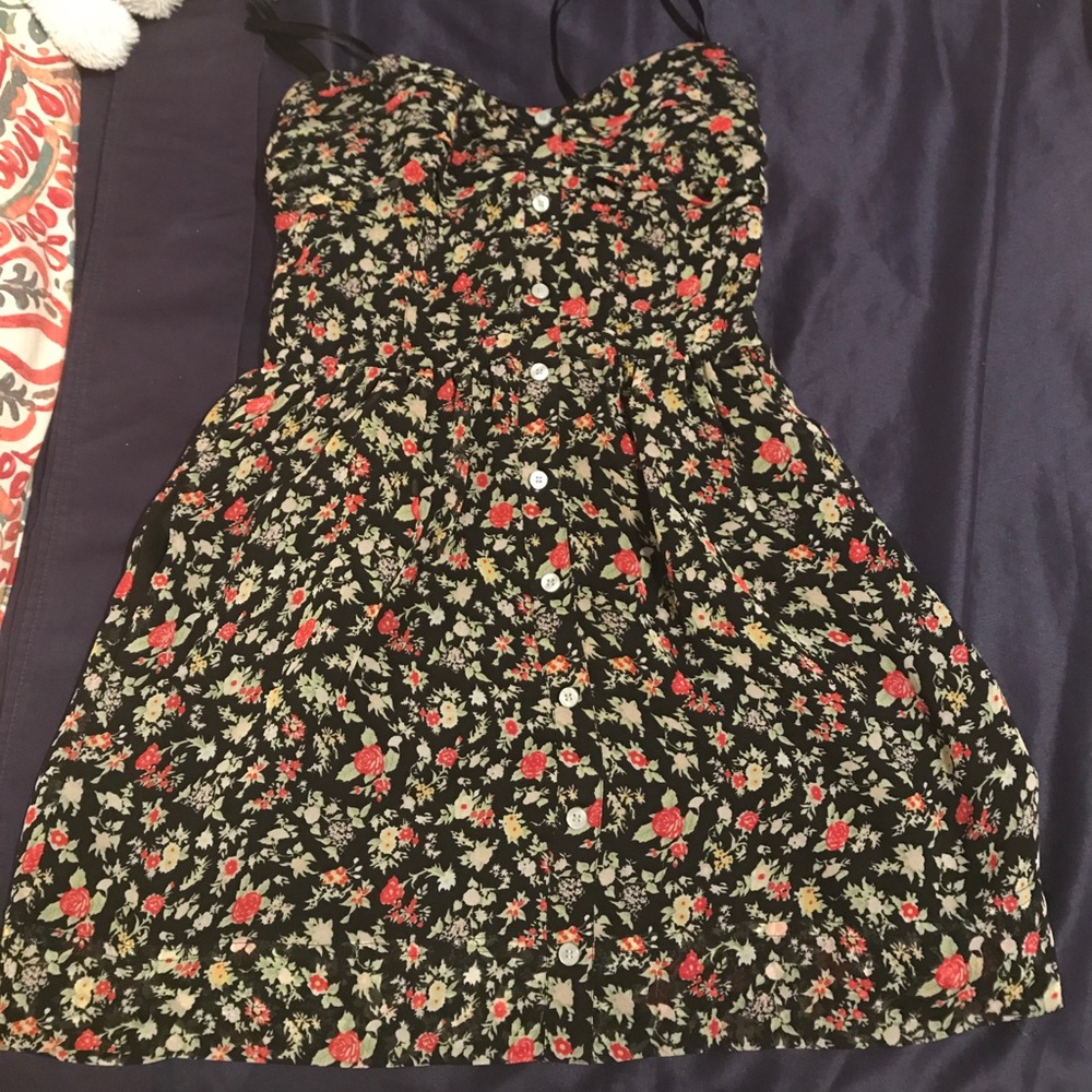 [BCBGeneration] Floral Dress with Pockets