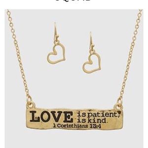 Necklace and Earring set