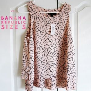 NWT Banana Republic blouse top size S