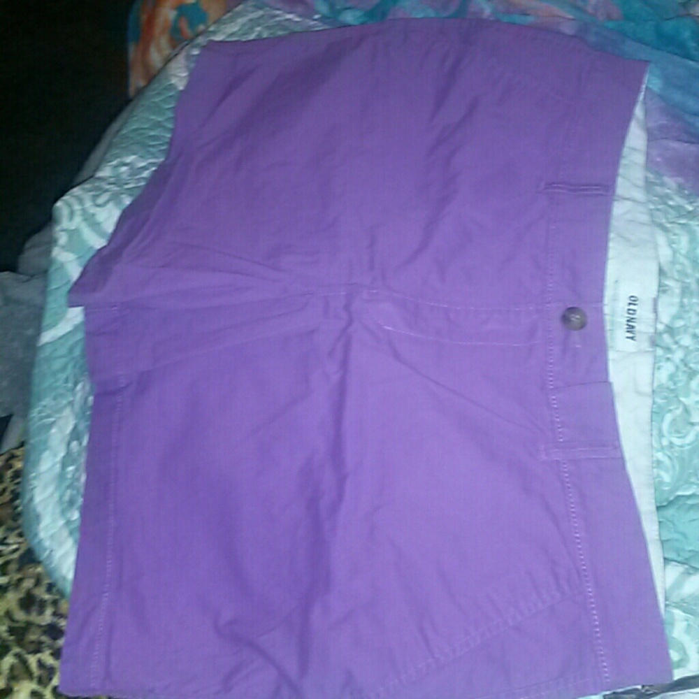 Purple Old Navy shorts