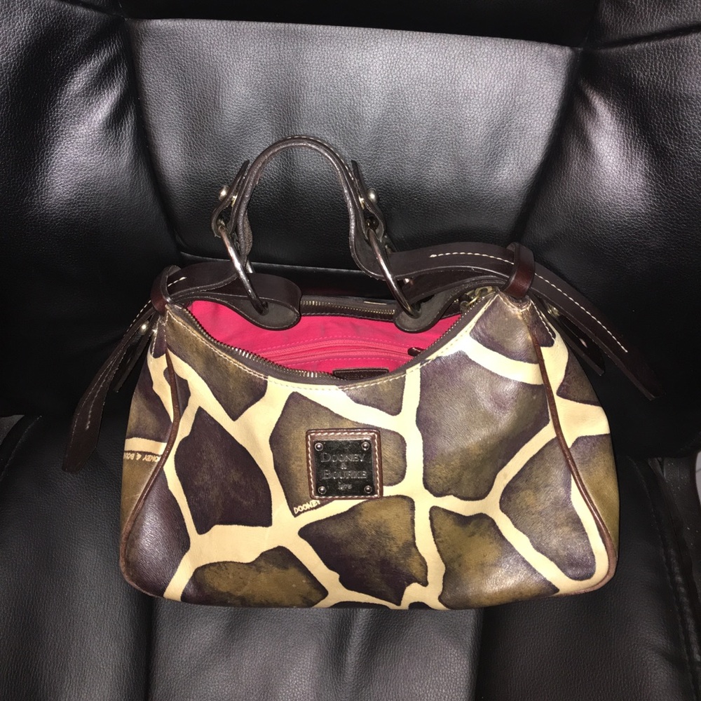 DB Hobo Giraffe print Purse