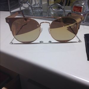 Rose Gold Quay Sunglasses