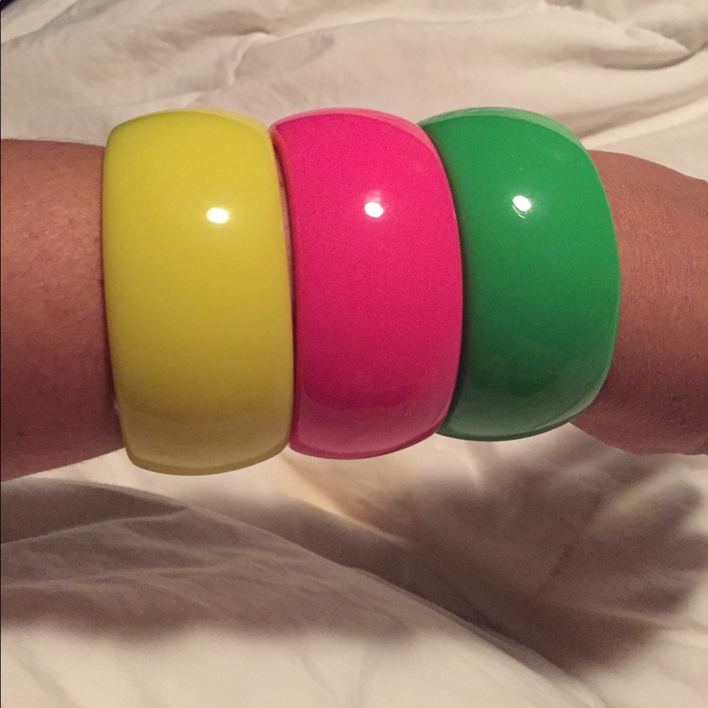Neon Plastic Bracelet