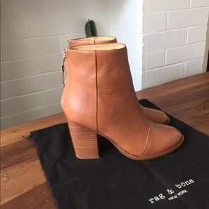Ashby Leather Ankle Boots - Rag & Bone