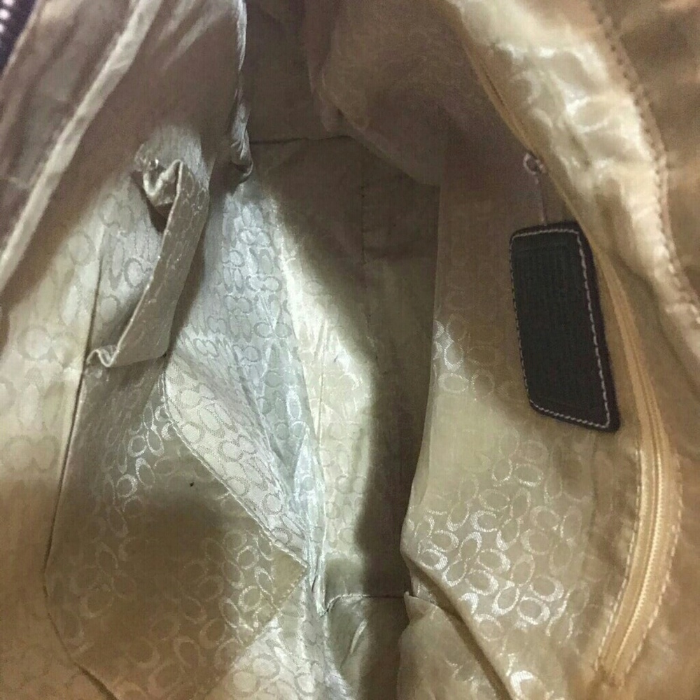 Coach brown bag - Picture 4 of 5