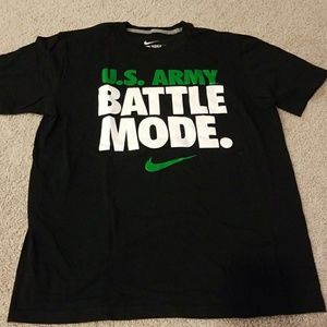 Nike Tee Shirt U.S. Army Battle Mode