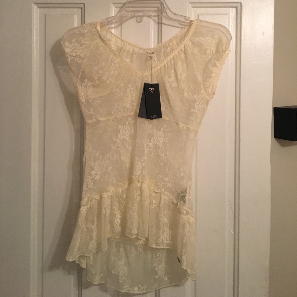 Guess lace top