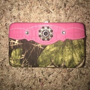 Pink/Camo wallet
