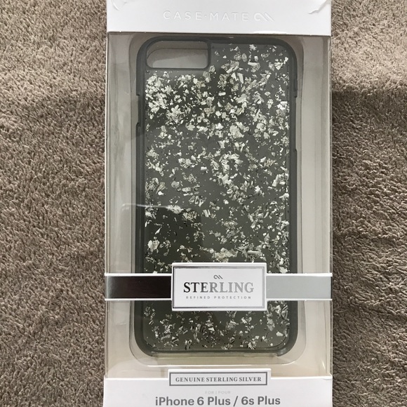 Case mate!!! Sterling silver karat phone case! 🖤 - Picture 1 of 1