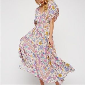 Love bird half moon gown