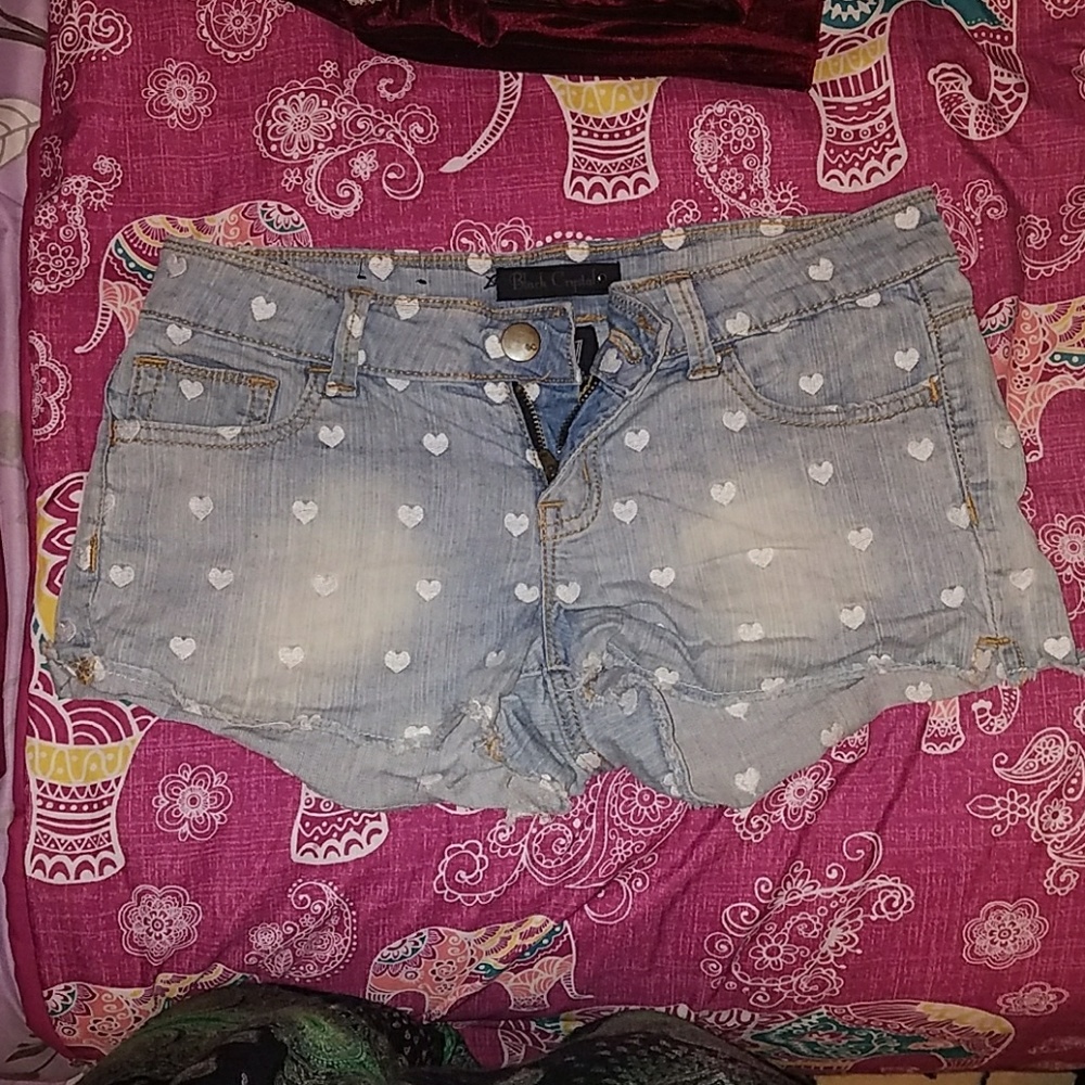 heart shorts