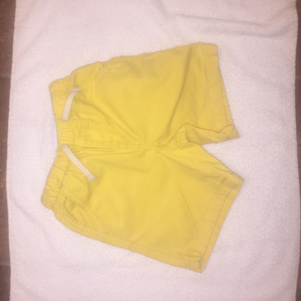 Boys Yellow Gap Shorts
