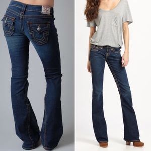 True Religion Flare Leg Jeans