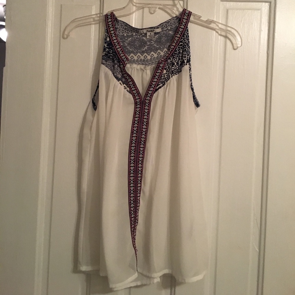 White print tank
