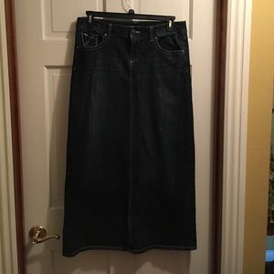 Jean/denim skirt