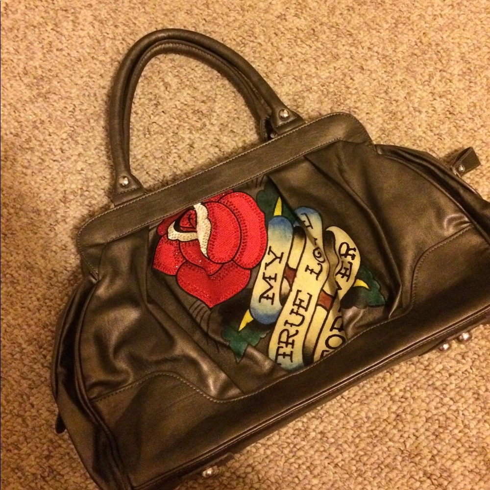 Ed hardy hand bag