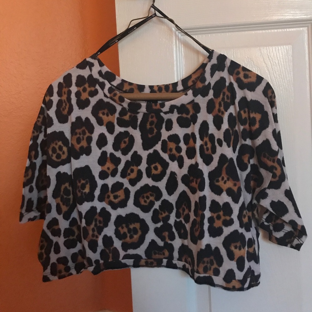 Cheetah Crop Top