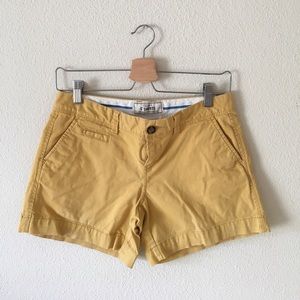Old Navy Yellow Perfect 5" Shorts