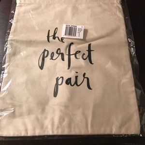 BNWT Kate Spade Shoe Bag The Perfect Pair