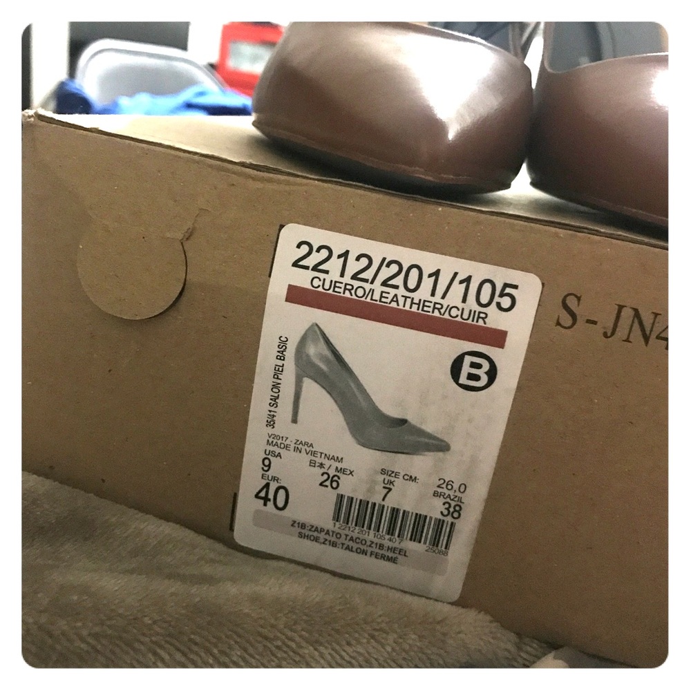 Leather Shoes from Zara