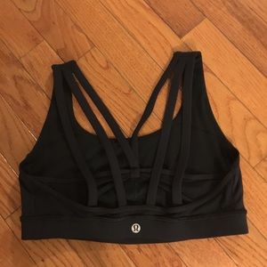 Lululemon Bra Sz 8 Black