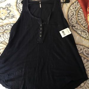 Free People linen tank