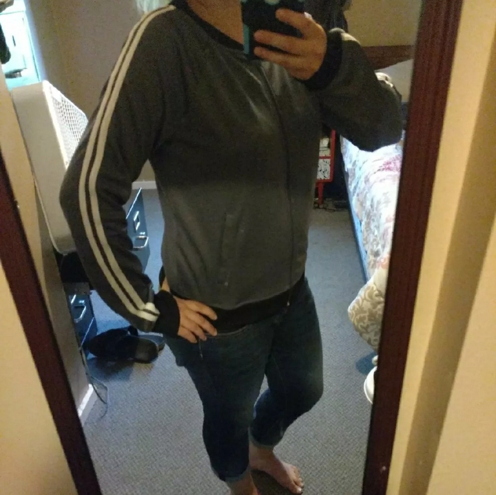 Color block bomber jacket NWOT