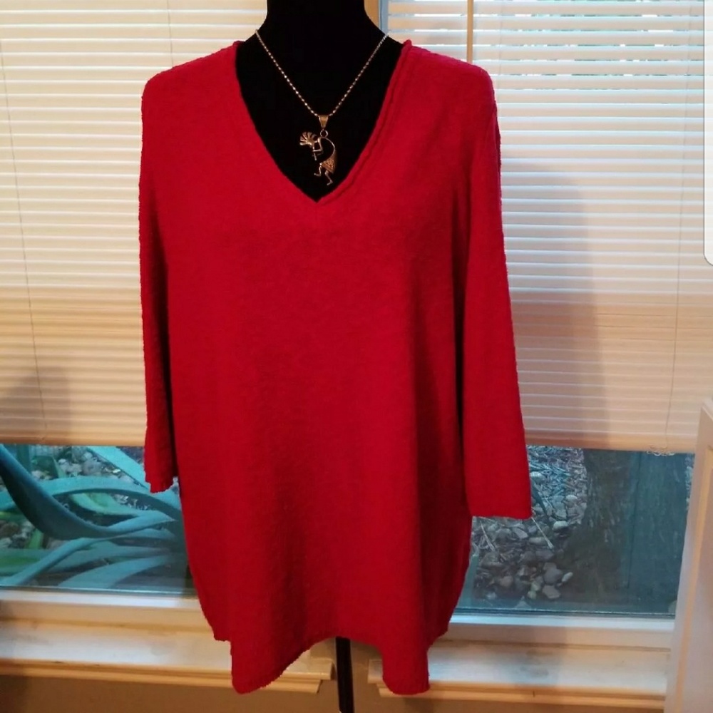 Vince Camuto Womens Split Back Top